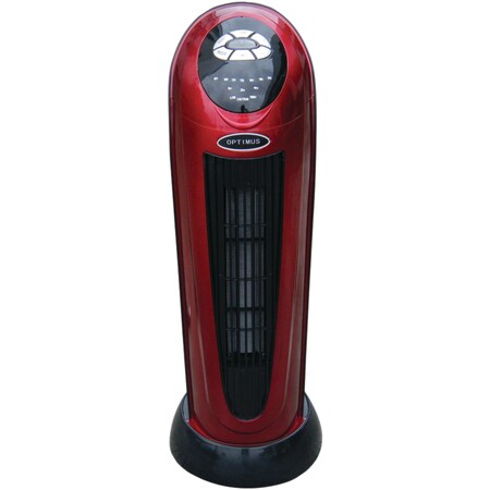 Optimus Oscillating 22" Tower Heater with Digital Readout H-7328